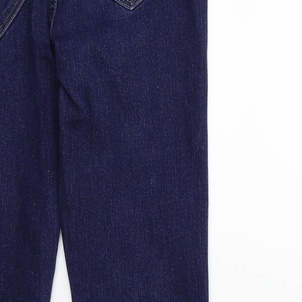 Womens UK Size 29 in H&M Regular Fit Skinny Blue Jeans