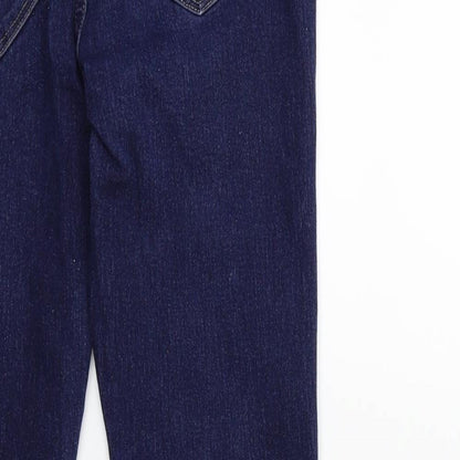 Womens UK Size 29 in H&M Regular Fit Skinny Blue Jeans