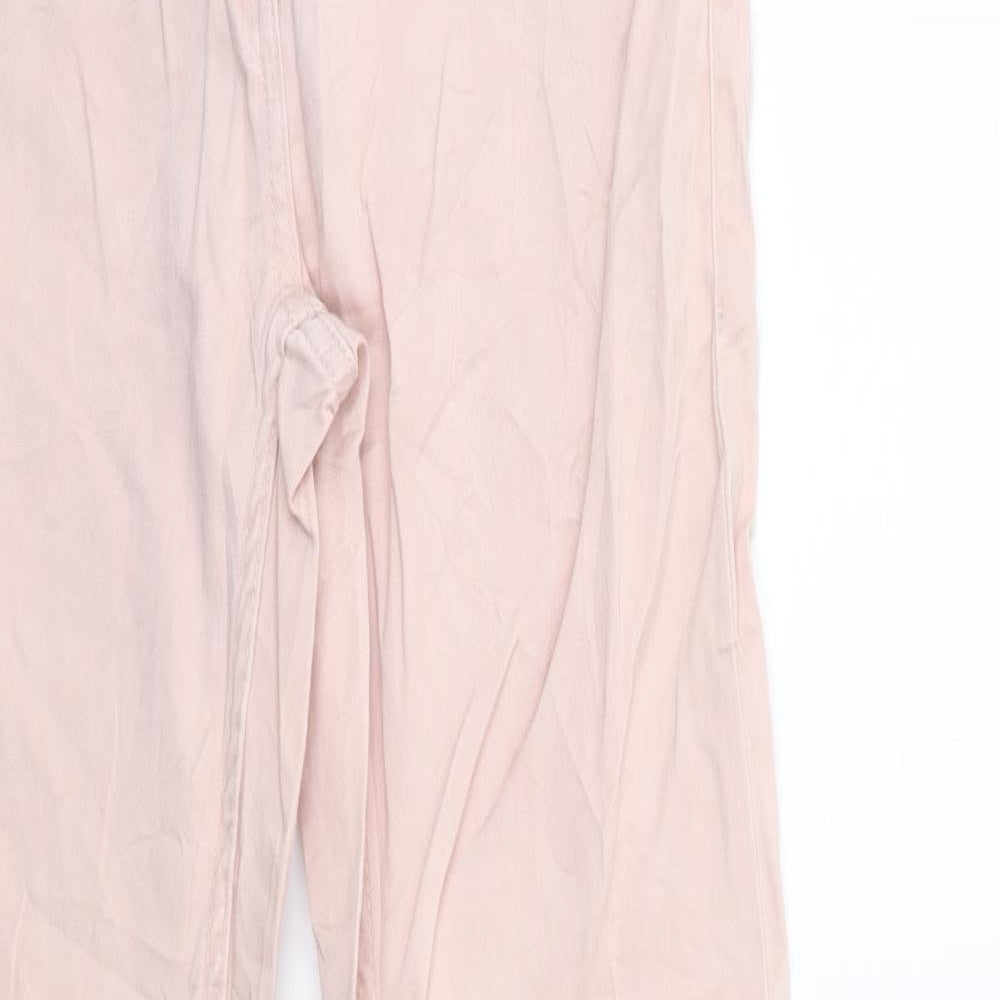 Womens UK Size 8 Blue Motion Regular Fit Skinny Pink Jeans