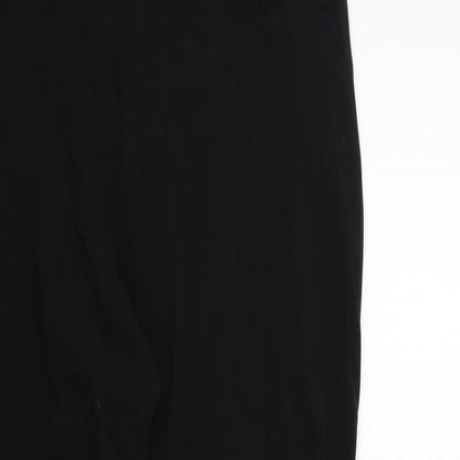 Anya Madsen Womens Black   Trousers  Size 22 L29 in