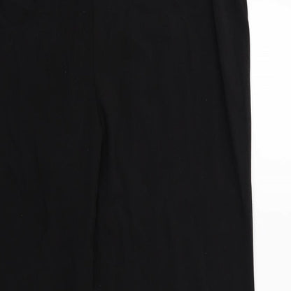 Anya Madsen Womens Black   Trousers  Size 22 L29 in