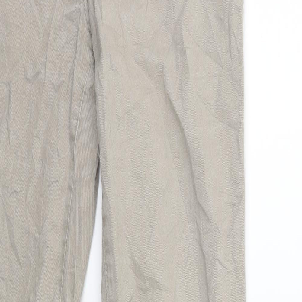 Womens UK Size 10 H&M Regular Fit Skinny Green Jeans
