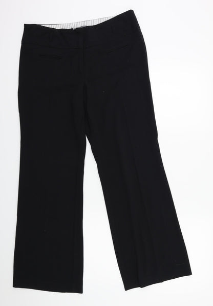 Womens UK Size 14 Et Vous Regular Fit  Black Trousers