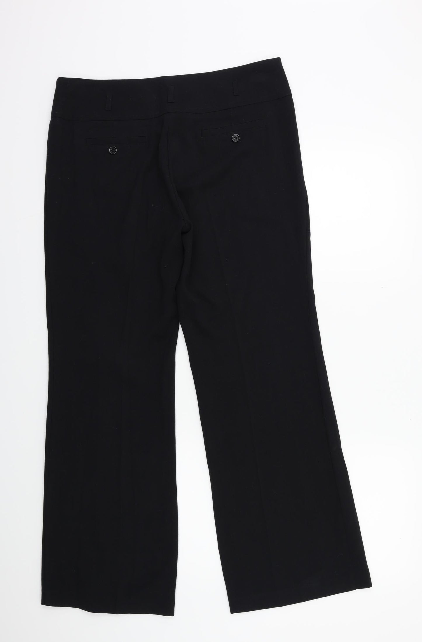 Womens UK Size 14 Et Vous Regular Fit  Black Trousers