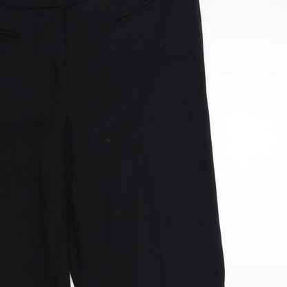 Womens UK Size 14 Et Vous Regular Fit  Black Trousers