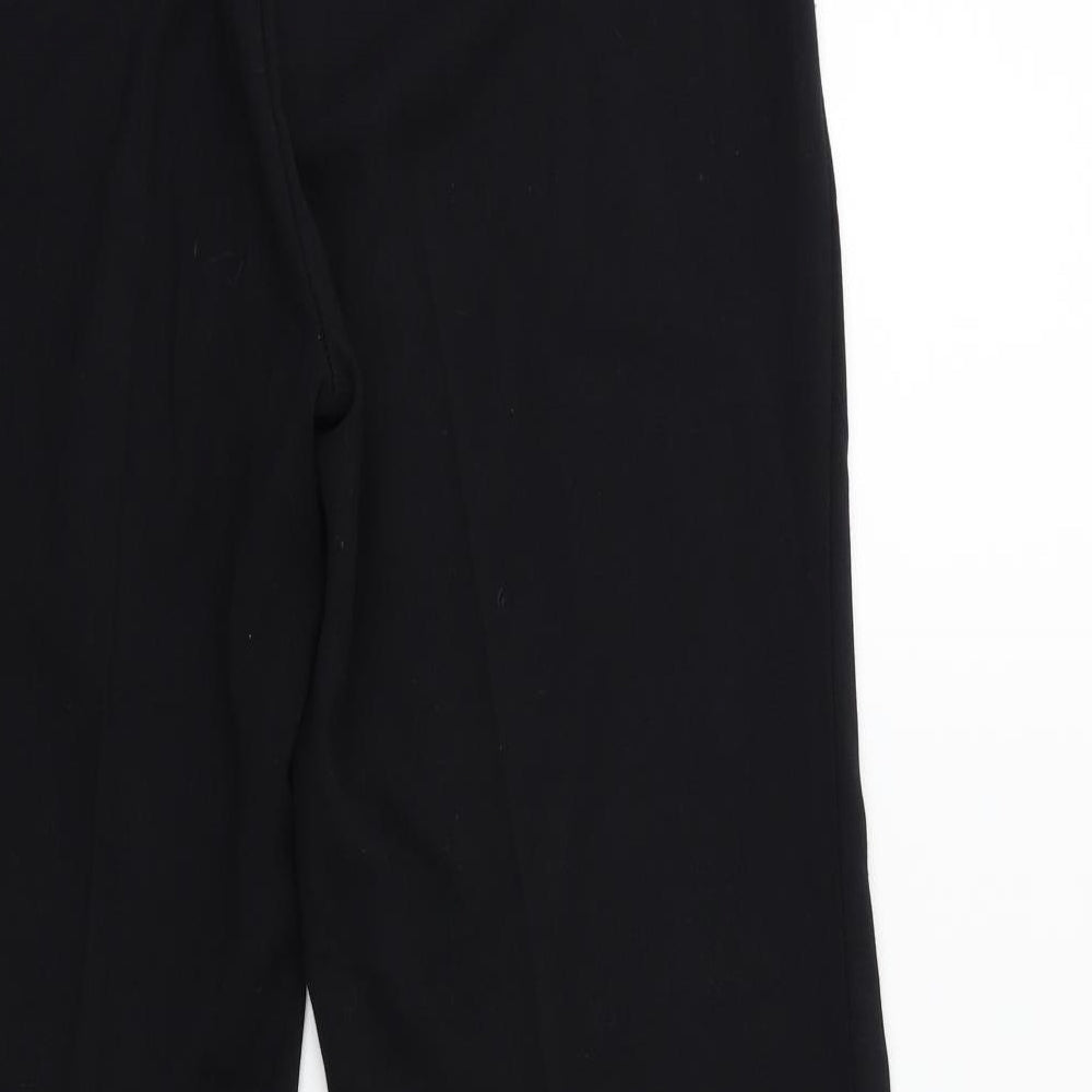 Womens UK Size 14 Et Vous Regular Fit  Black Trousers