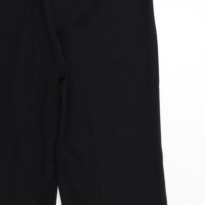 Womens UK Size 14 Et Vous Regular Fit  Black Trousers