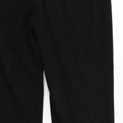 Womens UK Size 14 Marks and Spencer Regular Fit  Black Trousers