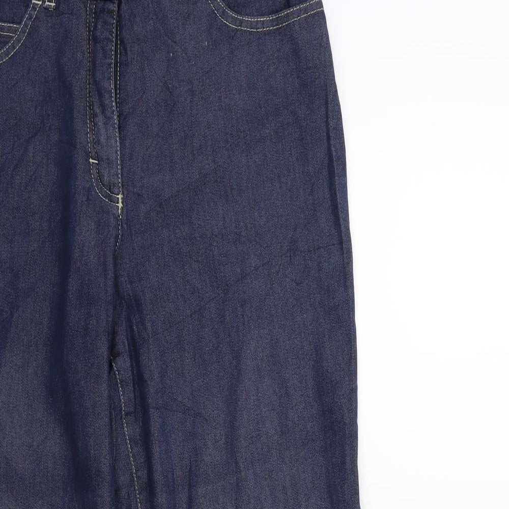 Yessica Womens Blue  Denim Cropped Jeans Size 28 in L25 in