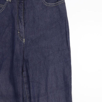 Yessica Womens Blue  Denim Cropped Jeans Size 28 in L25 in