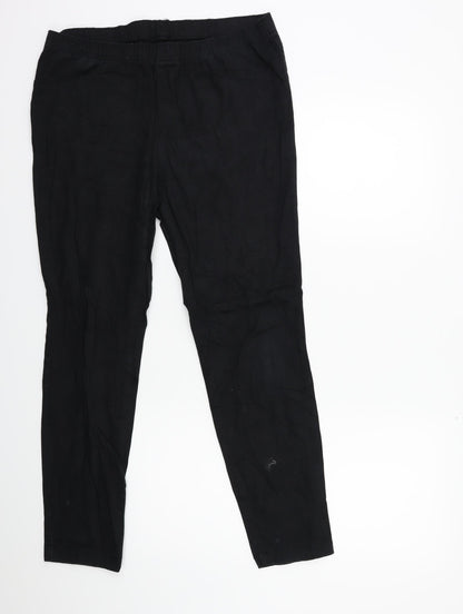 Preworn Womens Black  Denim Jegging Jeans Size 12 L27 in