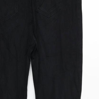 Preworn Womens Black  Denim Jegging Jeans Size 12 L27 in