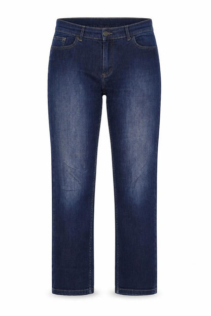 Womens Blue  Denim Straight Jeans Size 32 in L27 in