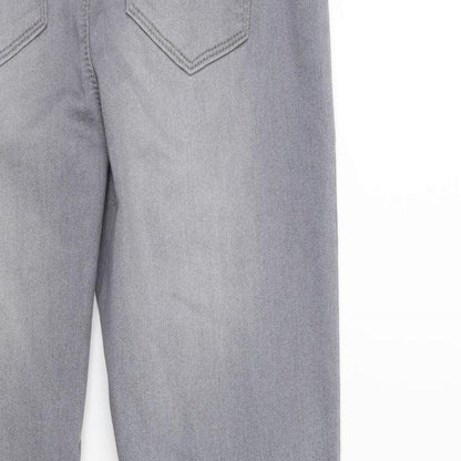 pep& co Womens Grey  Denim Jegging Jeans Size 8 L29 in