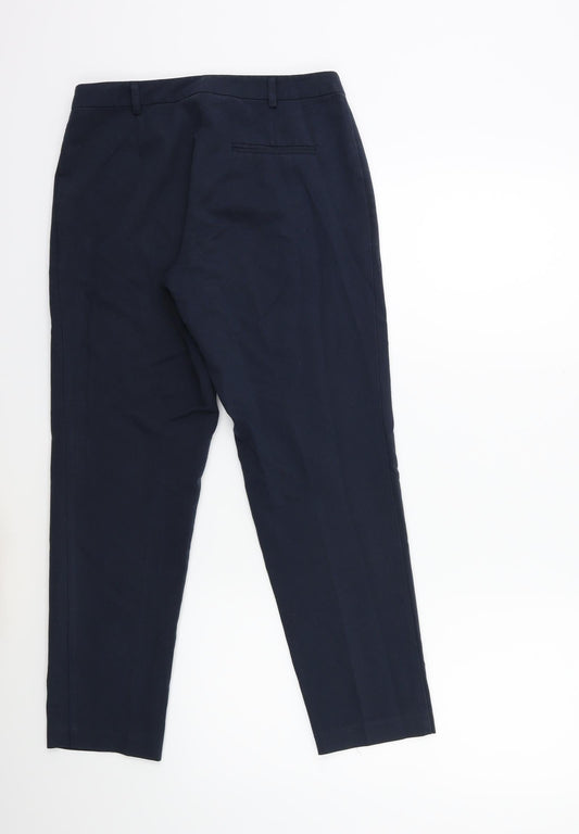 Topshop Womens Blue   Trousers  Size 8 L26 in