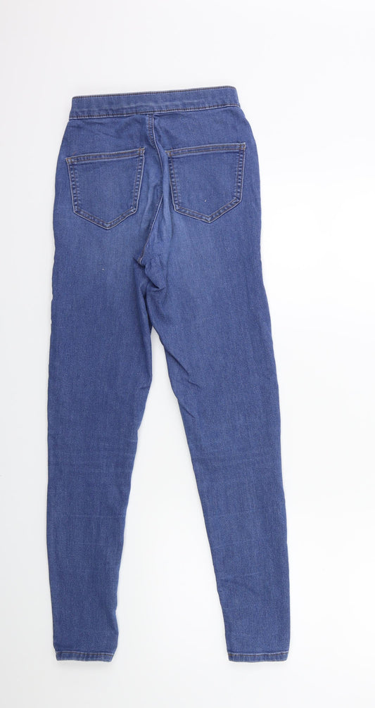 Topshop Womens Blue  Denim Skinny Jeans Size 26 in L32 in