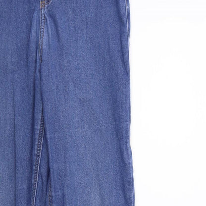 Topshop Womens Blue  Denim Skinny Jeans Size 26 in L32 in