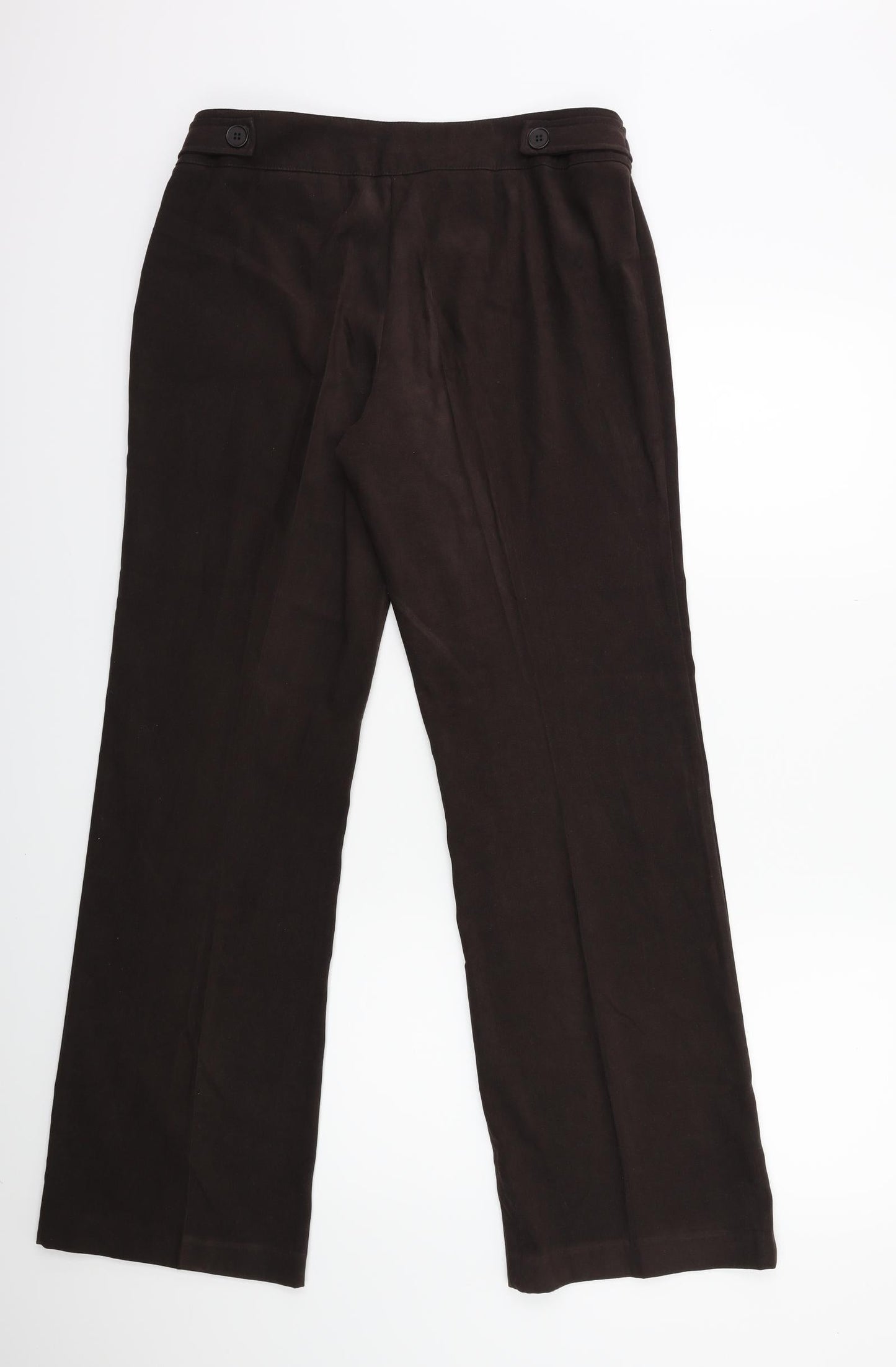 George Womens Brown   Trousers  Size 14 L31 in