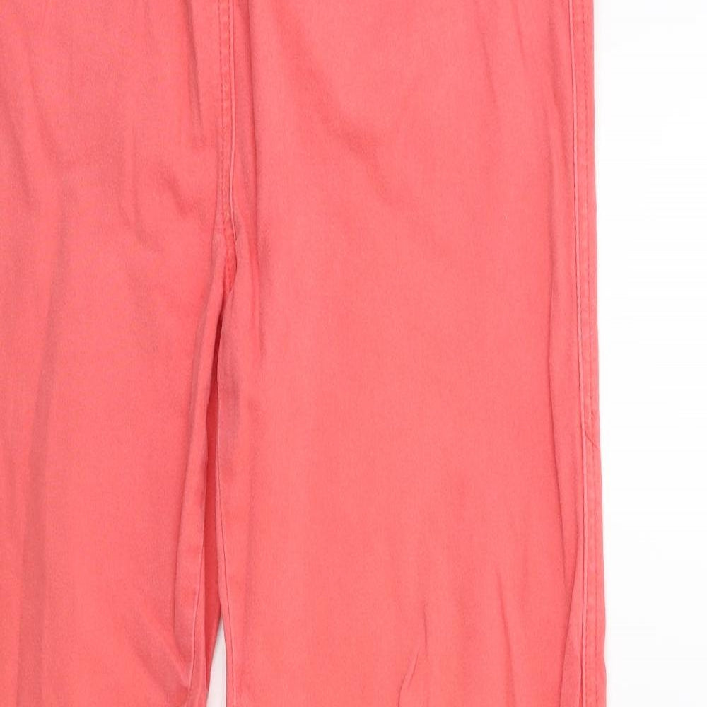 George Womens Pink  Denim Jegging Jeans Size 14 L30 in