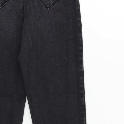 Denim & Co. Womens Black  Denim Skinny Jeans Size 10 L25 in