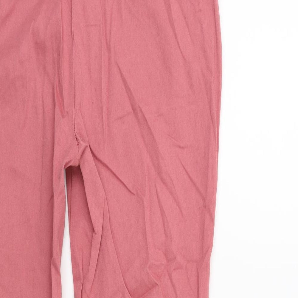 Primark Womens Pink   Trousers  Size 10 L25 in