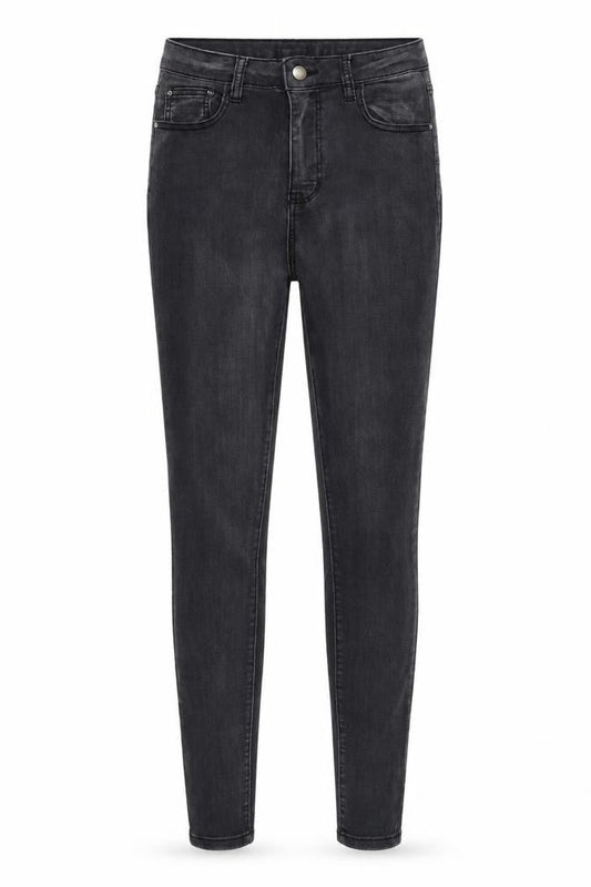 Womens UK Size 10 PRETTYLITTLETHING Regular Fit Skinny Grey Jeans