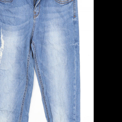 ORSAY Womens Blue  Denim Skinny Jeans Size 10 L25 in