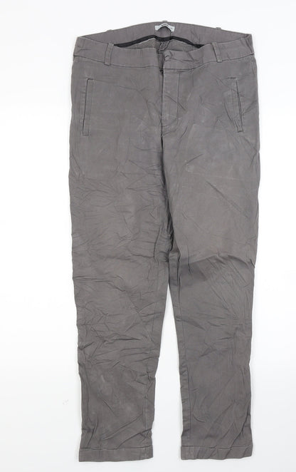Unit Womens Brown   Trousers  Size 12 L27 in