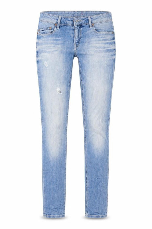 Womens UK Size 27 in EDC Regular Fit Skinny Blue Jeans