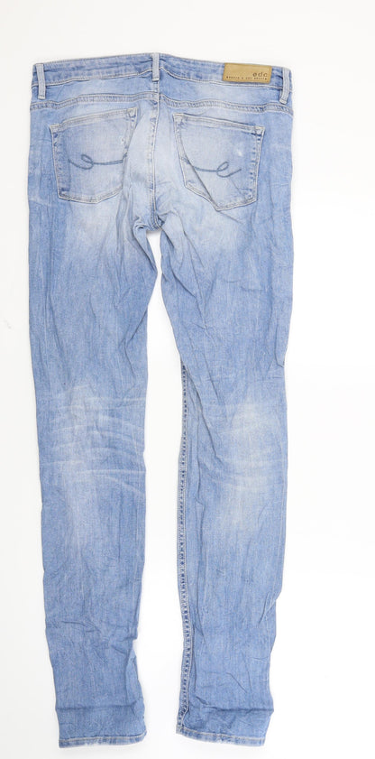 EDC Womens Blue  Denim Skinny Jeans Size 27 in L32 in