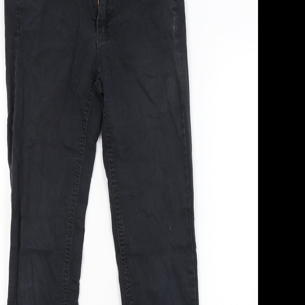 Womens UK Size 8 Divided Regular Fit Skinny Black Jeans