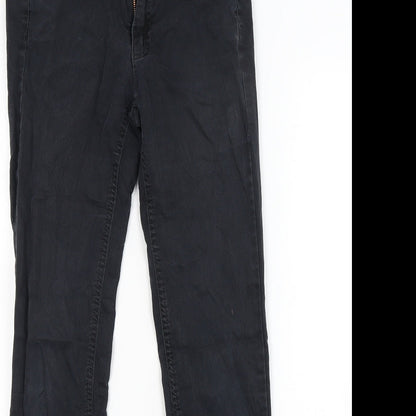 Womens UK Size 8 Divided Regular Fit Skinny Black Jeans