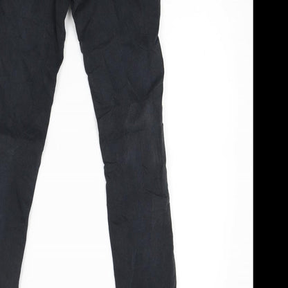 Womens UK Size 8 Divided Regular Fit Skinny Black Jeans
