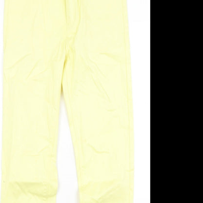 J uim Womens Yellow  Denim Skinny Jeans Size 28 in L27 in