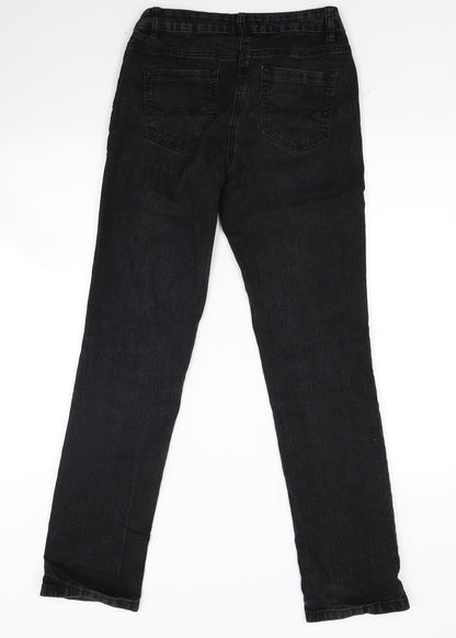TU Womens Black  Denim Skinny Jeans Size 10 L27 in