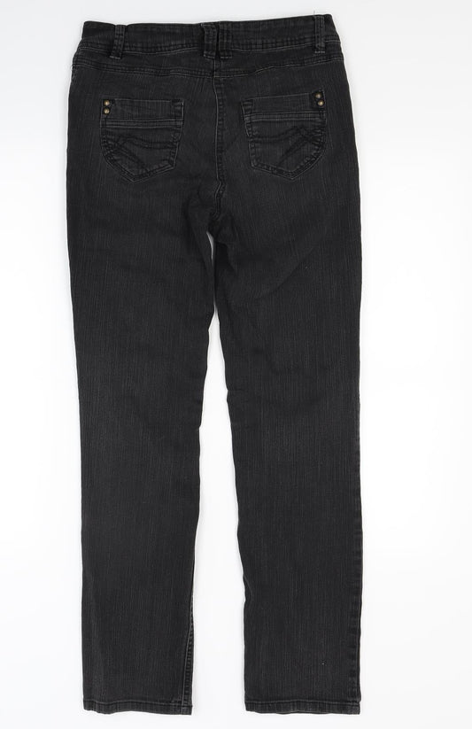 TU Womens Black  Denim Skinny Jeans Size 10 L27 in