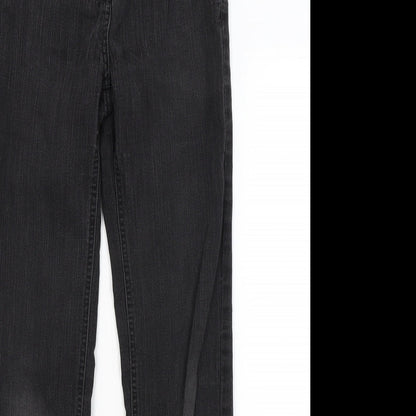 TU Womens Black  Denim Skinny Jeans Size 10 L27 in