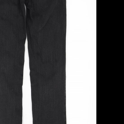 TU Womens Black  Denim Skinny Jeans Size 10 L27 in