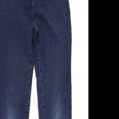 TU Womens Blue  Denim Skinny Jeans Size 10 L27 in