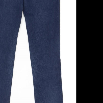 TU Womens Blue  Denim Skinny Jeans Size 10 L27 in