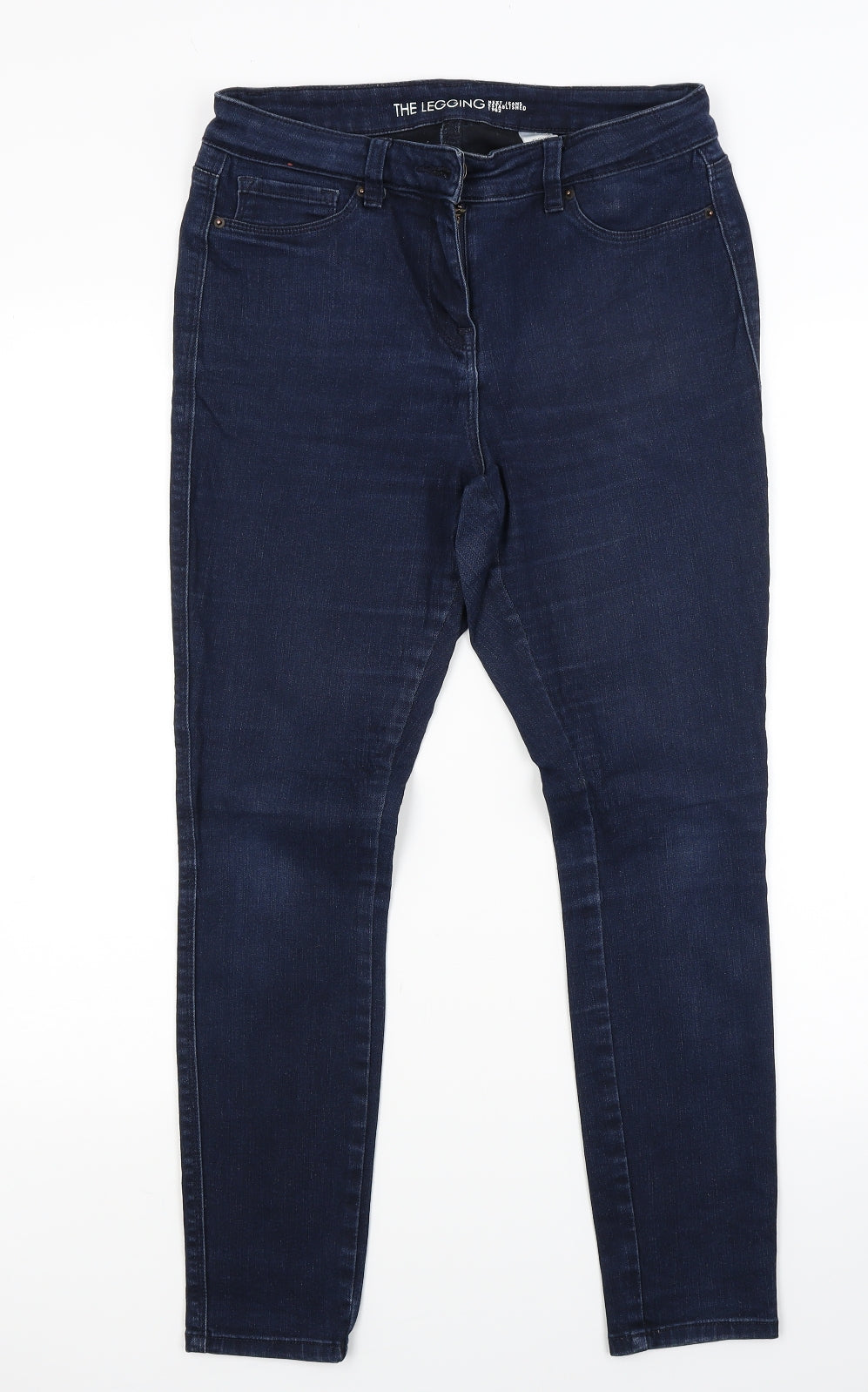 NEXT Womens Blue  Denim Skinny Jeans Size 12 L25 in