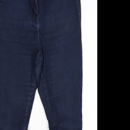 NEXT Womens Blue  Denim Skinny Jeans Size 12 L25 in