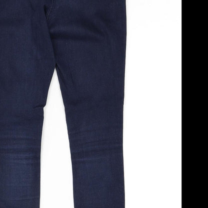 NEXT Womens Blue  Denim Skinny Jeans Size 12 L25 in