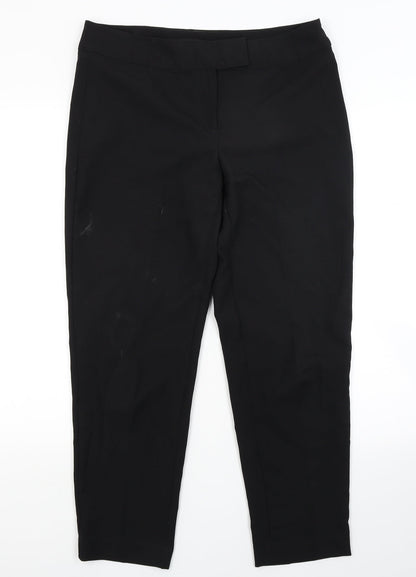 George Womens Black   Trousers  Size 12 L24 in