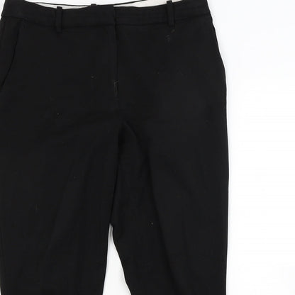 H&M Womens Black   Trousers  Size 14 L25 in