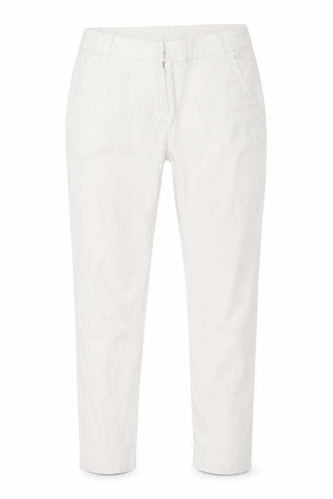 Womens UK Size 30 in Preworn Regular Fit  White Trousers