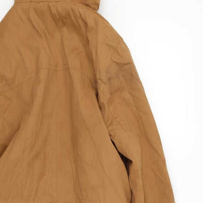 Womens UK Size 8 Atmosphere Brown Parka Coat