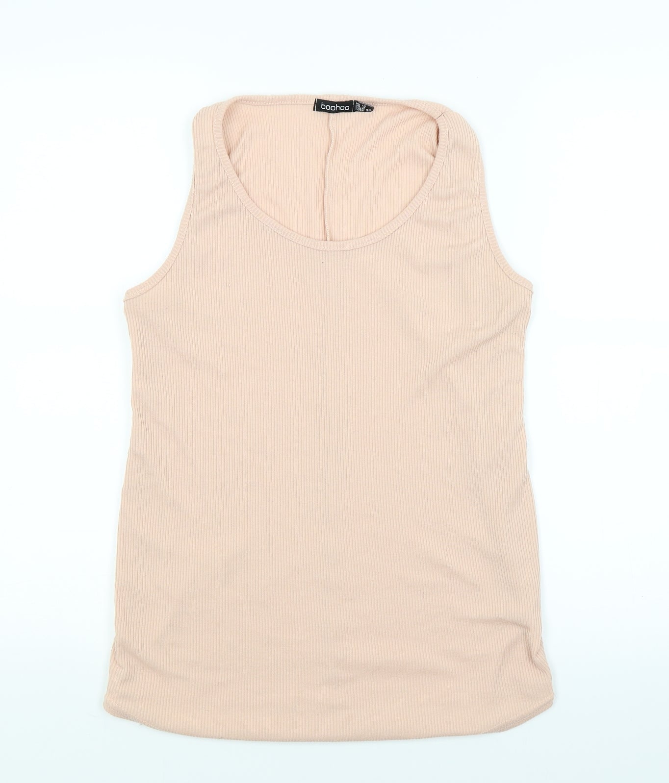 Boohoo Womens Pink   Basic Tank Size 12