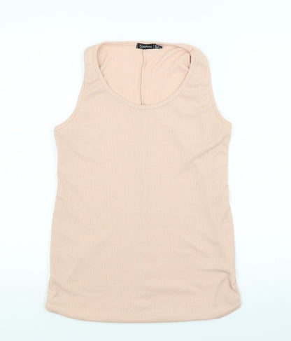 Boohoo Womens Pink   Basic Tank Size 12
