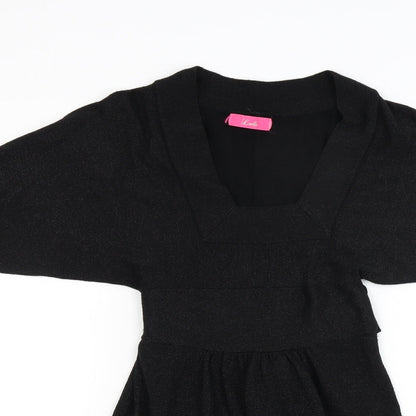 Lola Womens Black   A-Line  Size S